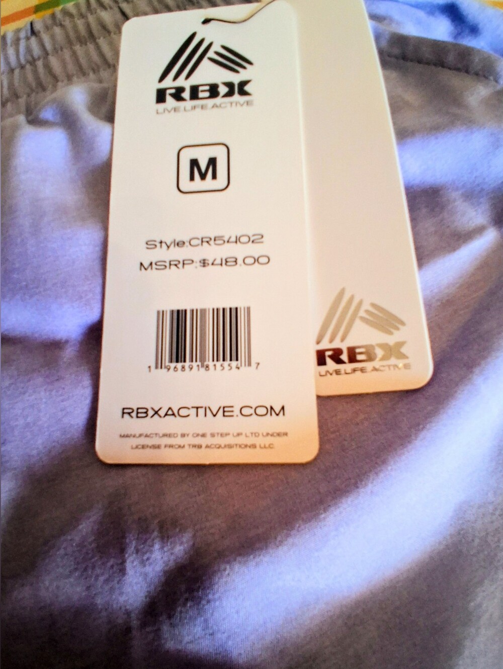 NWT Ladies Lavendar Athletic Shorts By RBX, Sz M, XL    MSRP $48.00 - Picture 9 of 11